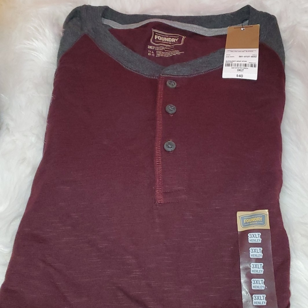 NWT Foundry 3XLT Long Sleeve